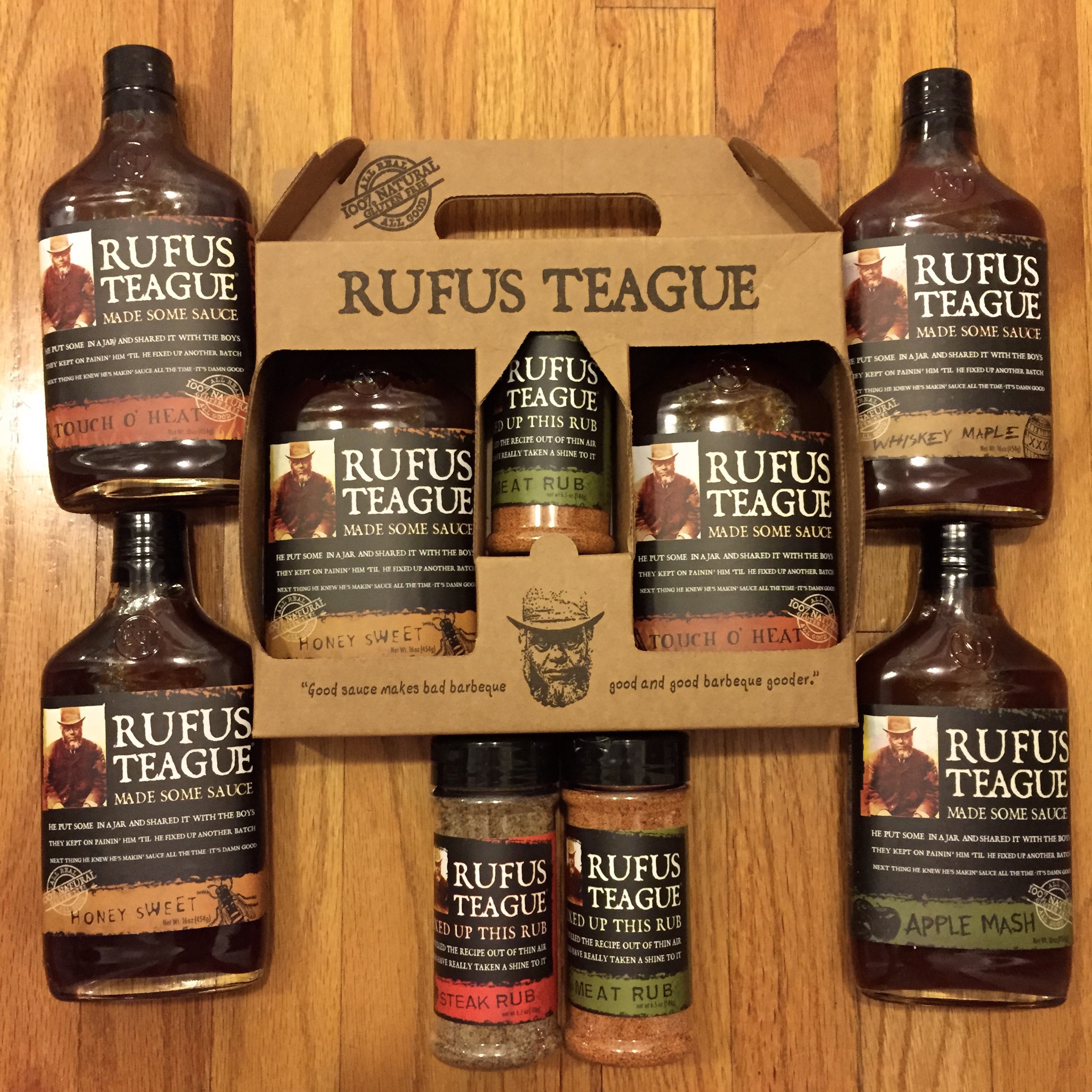 Rufus teague outlet rub